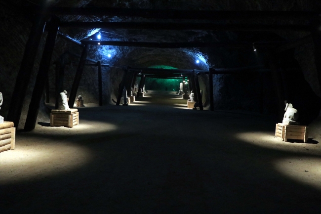 Hititlerden kalan tuz mağarası sağlık turizmine hizmet edecek