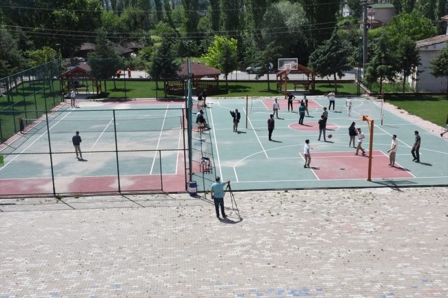 Bilecik'te devlet okulu, öğrencilerin yaşam alanı oldu