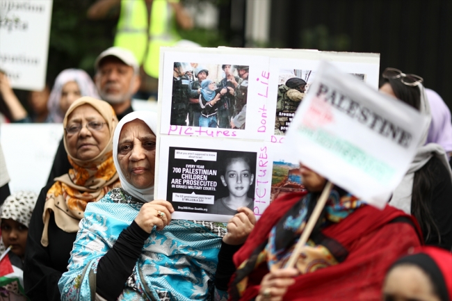 Chicago'da 'Filistin'e destek' yürüyüşü