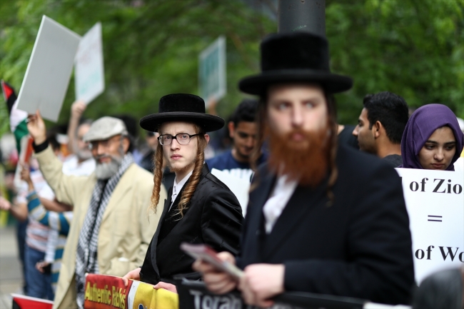 Chicago'da 'Filistin'e destek' yürüyüşü