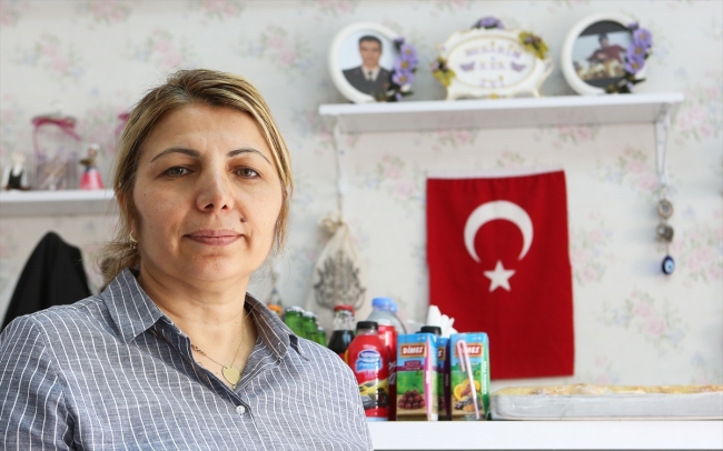 Şehit annesi KOSGEB desteğiyle oğlunun hayalini gerçekleştirdi