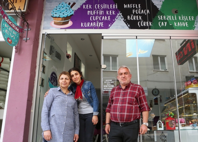 Şehit annesi KOSGEB desteğiyle oğlunun hayalini gerçekleştirdi