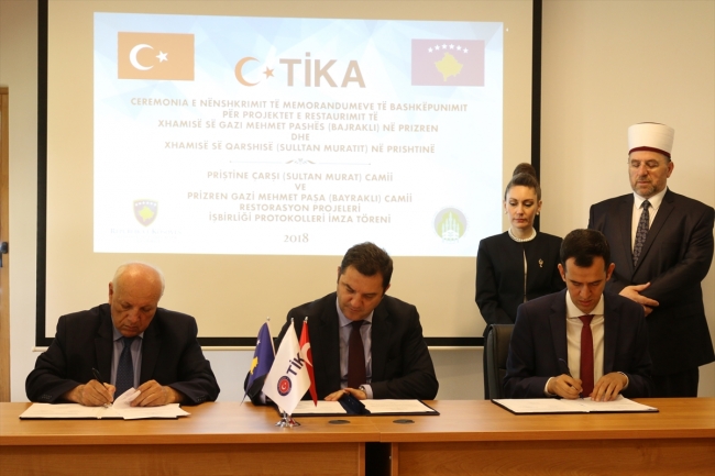 TİKA Kosova'da iki cami restore edecek