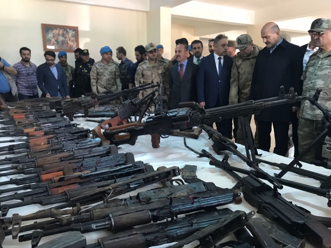 İkiyaka Dağları'nda PKK'nın lojistik desteğine darbe vuruldu