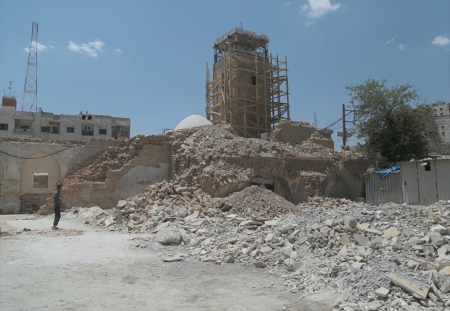Bab'daki tarihi cami ve çarşı Türkiye'nin desteğiyle restore ediliyor