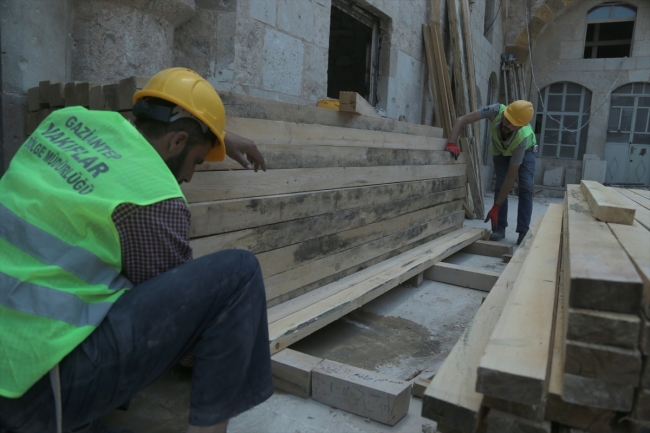 Bab'daki tarihi cami ve çarşı Türkiye'nin desteğiyle restore ediliyor