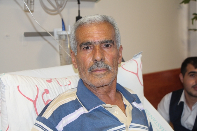 Şehit Fethi Sekin'in babası Mehmet Zeki Sekin trafik kazası geçirdi