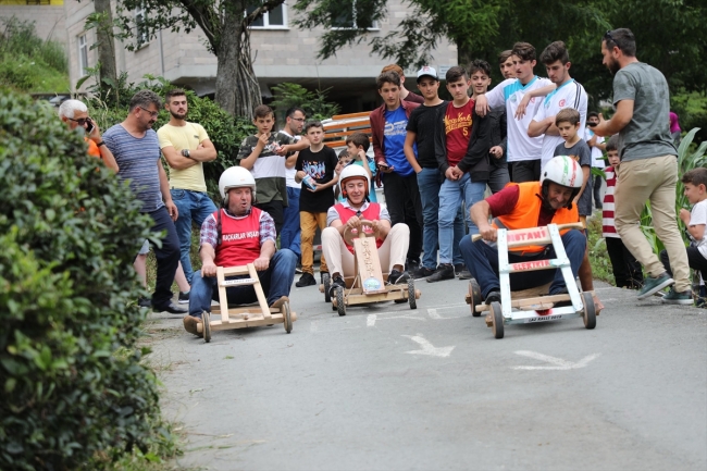 'Laz Ralli' etkinliği renkli görüntülere sahne oldu
