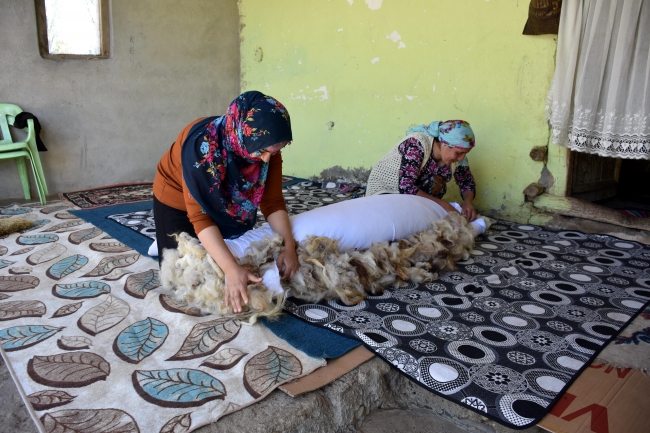 Teröristlerden temizlenen köylerinde huzurlu yaşıyorlar