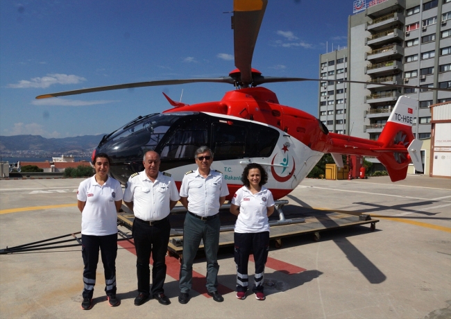 Minik Muhammed hava ambulansı sayesinde hayata tutundu