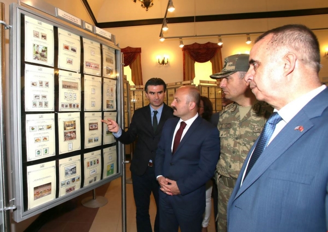 PTT Amasyalı şehitler anısına pul sergisi düzenledi