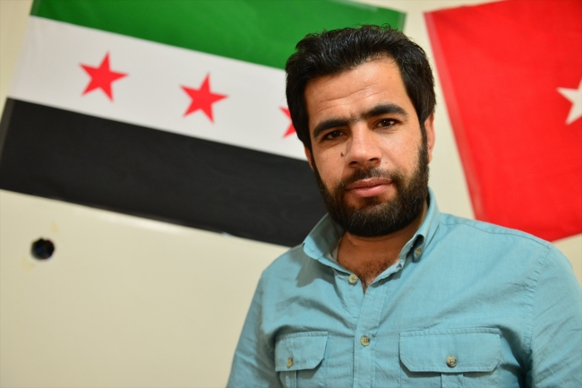 Münbiçlilerde Türk askeri sevinci