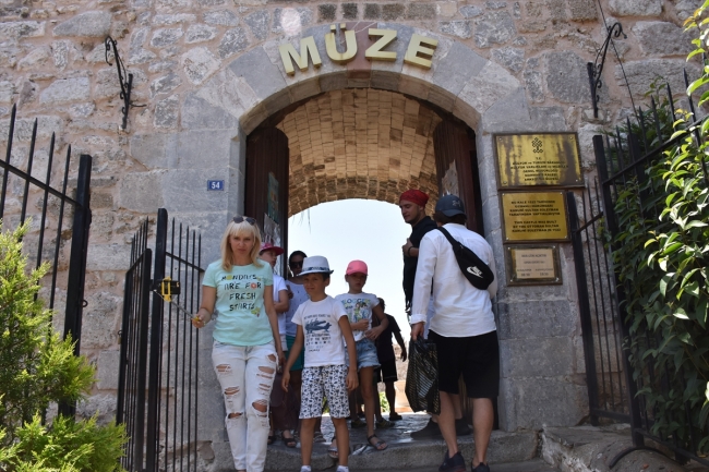 Tarihi "Kale Müze"nin ziyaretçi sayısı yüzde 100 arttı