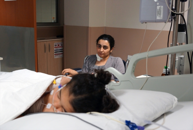 Suriyeli anne kızı Tuana'ya hayat verdi