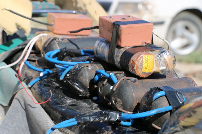 Cerablus’ta terör örgütü YPG/PKK’nın bombalı saldırısı engellendi