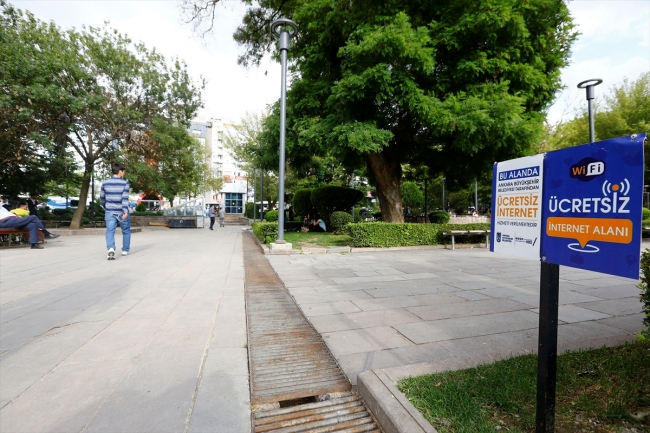 Ankaralılara ücretsiz internet hizmeti