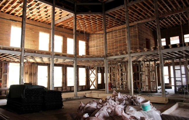 Yanan mevlevihane yeniden canlandırılıyor