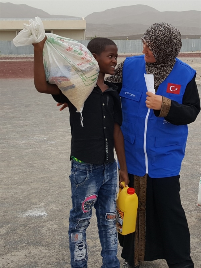 Afrin şehidi Ömer Bilal Akpınar adına, Etiyopya'da su kuyusu açıldı