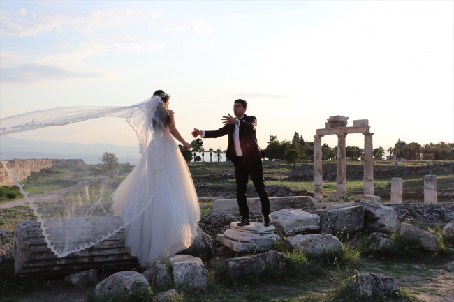 Fotoğrafçıların doğal stüdyosu: Pamukkale