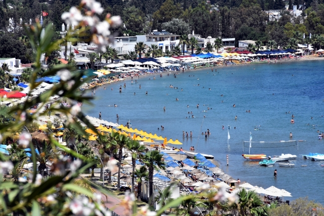 Muğla sahillerinde yoğunluk