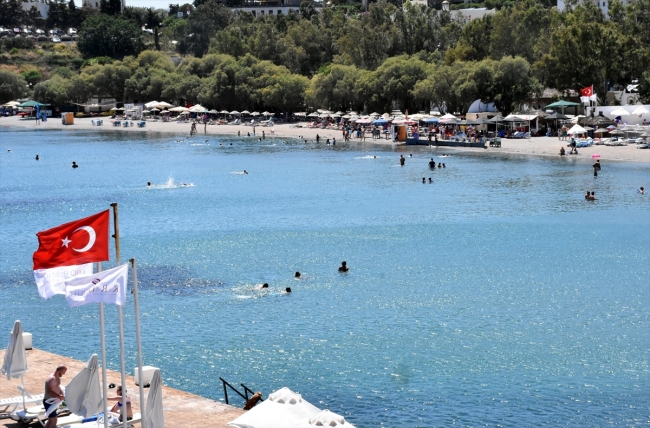 Muğla sahillerinde yoğunluk