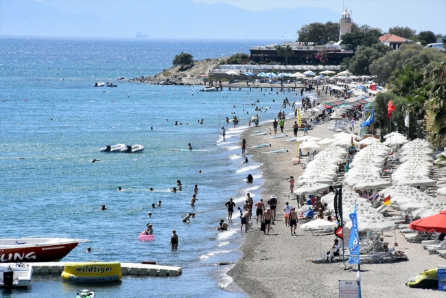 Muğla sahillerinde yoğunluk
