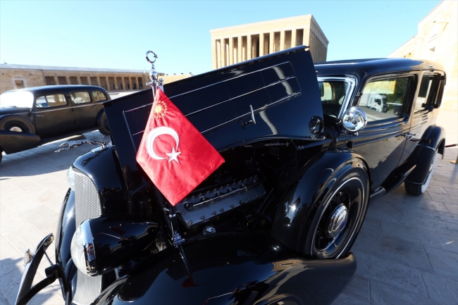 Atatürk'ün otomobilinin restorasyonu tamamlandı
