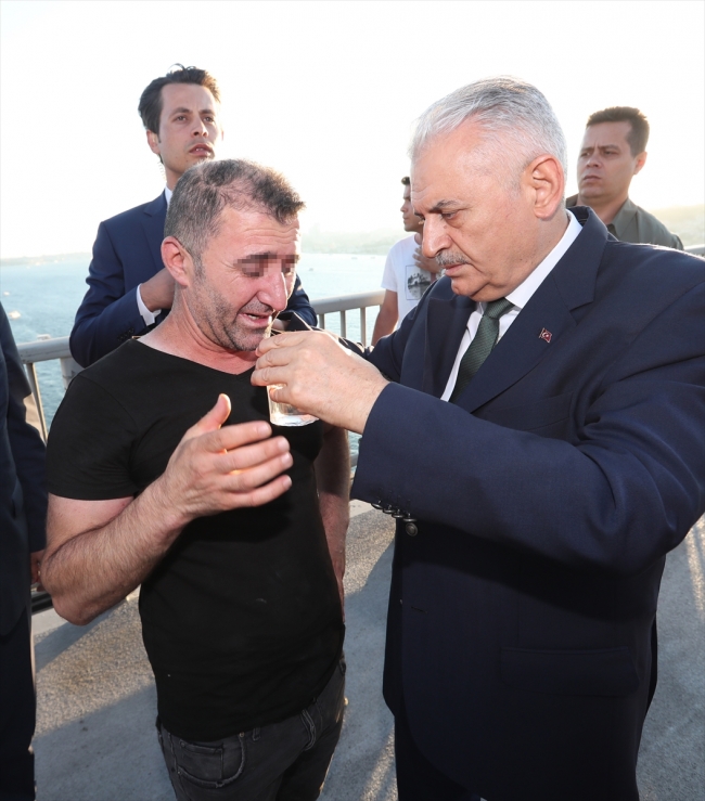 İntihar teşebbüsünü Başbakan Yıldırım önledi