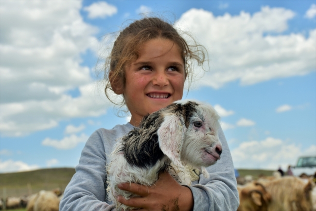 Berivanların at sırtında zorlu yolculuğu