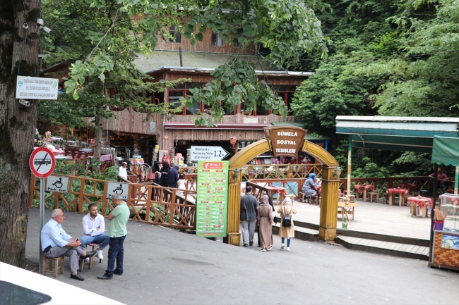 Sümela Manastırı kapalı döneminde de rağbet görüyor