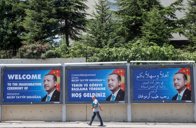 Cumhurbaşkanlığı törenine katılacak yabancı konuklar gelmeye başladı