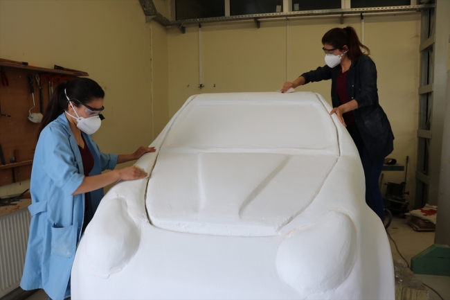 Üniversitelilerin elektrikli aracı: Ayvaz