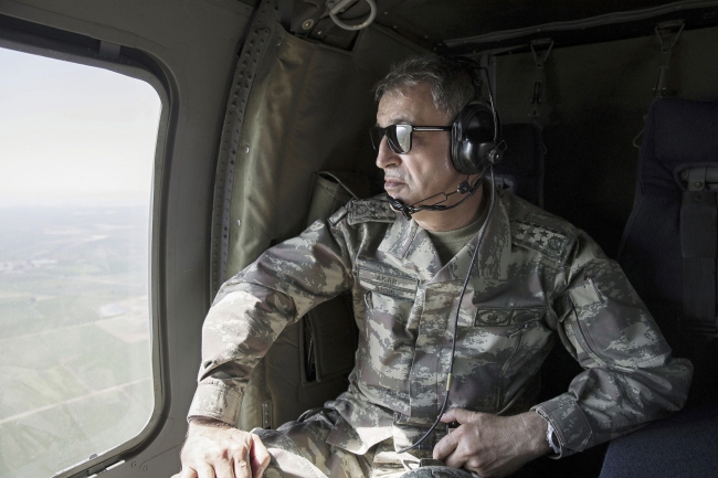 Özel karelerle Milli Savunma Bakanı Hulusi Akar