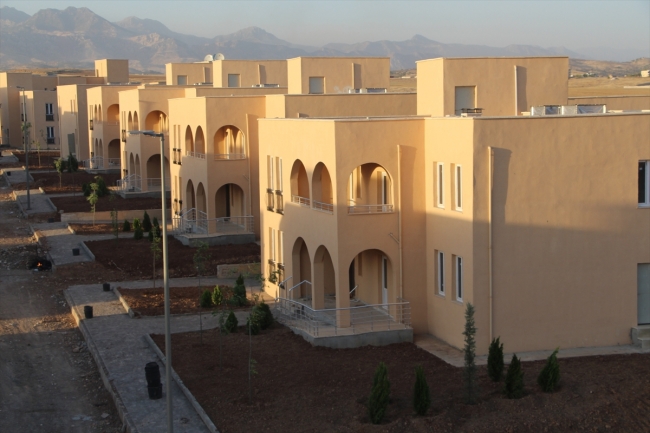Silopi'de terör mağdurlarının konutları tamamlanma aşamasında