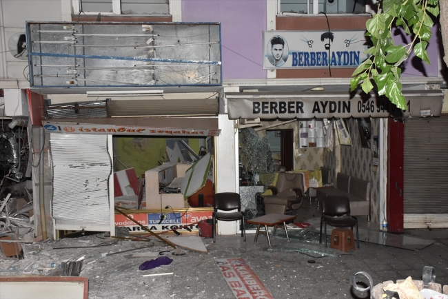 Samsun'da doğalgaz patlaması