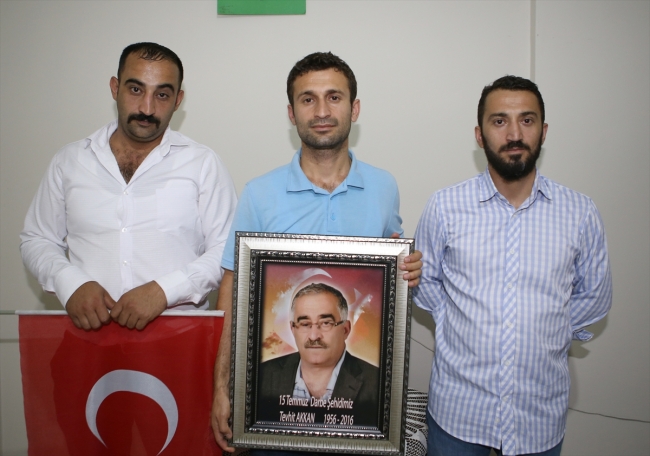 15 Temmuz'da iki kardeş gazi babaları şehit oldu