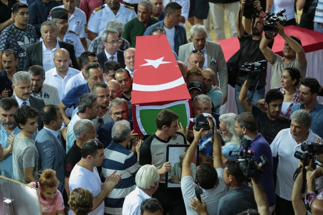 Doğan Hakyemez için Antalya'da tören düzenlendi