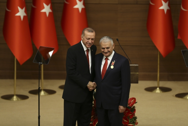 Cumhurbaşkanı Erdoğan: Binali Yıldırım bizi yolda bırakmadı