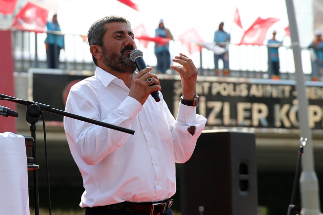 Şehit ikizlerin adının verildiği köprü ve anıt açıldı