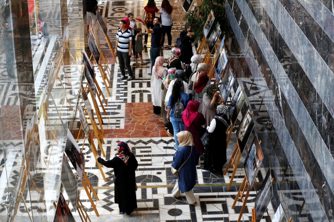 15 Temmuz'da bombalanan ve ezilen araçlar TBMM'de sergileniyor