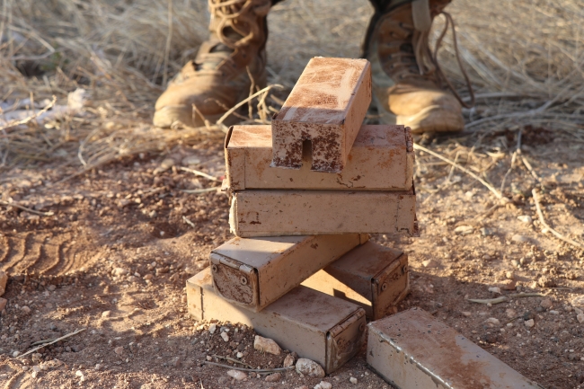 Afrin'de güvenlik için yoğun mesai