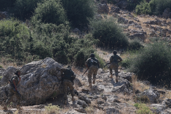 Afrin'de güvenlik için yoğun mesai