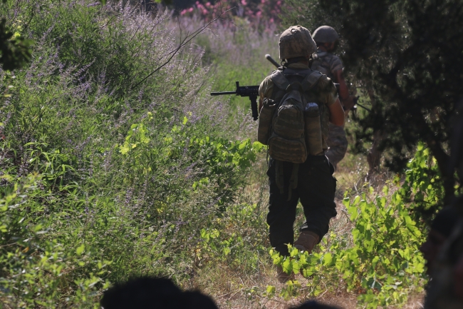Afrin'de güvenlik için yoğun mesai
