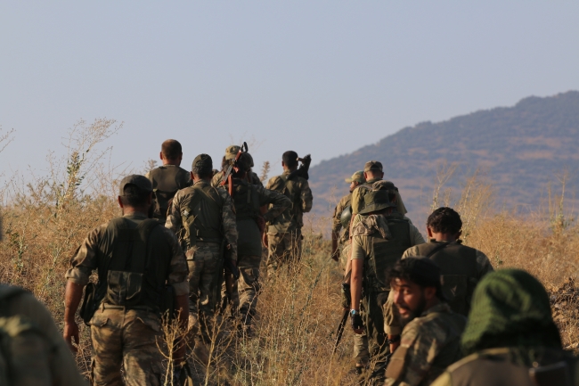 Afrin'de güvenlik için yoğun mesai