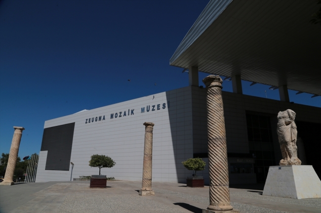 Zeugma Mozaik Müzesi yoğun ilgi görüyor