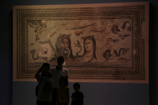 Zeugma Mozaik Müzesi yoğun ilgi görüyor
