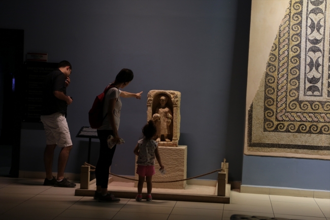 Zeugma Mozaik Müzesi yoğun ilgi görüyor