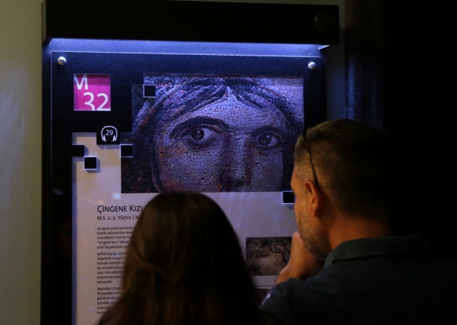 Zeugma Mozaik Müzesi yoğun ilgi görüyor