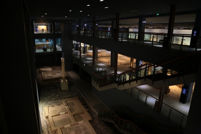 Zeugma Mozaik Müzesi yoğun ilgi görüyor