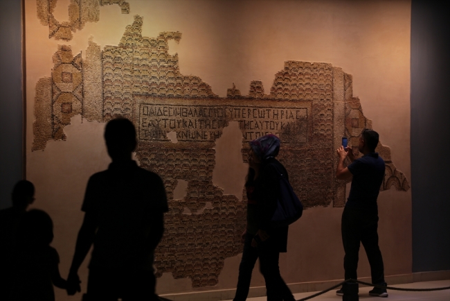 Zeugma Mozaik Müzesi yoğun ilgi görüyor